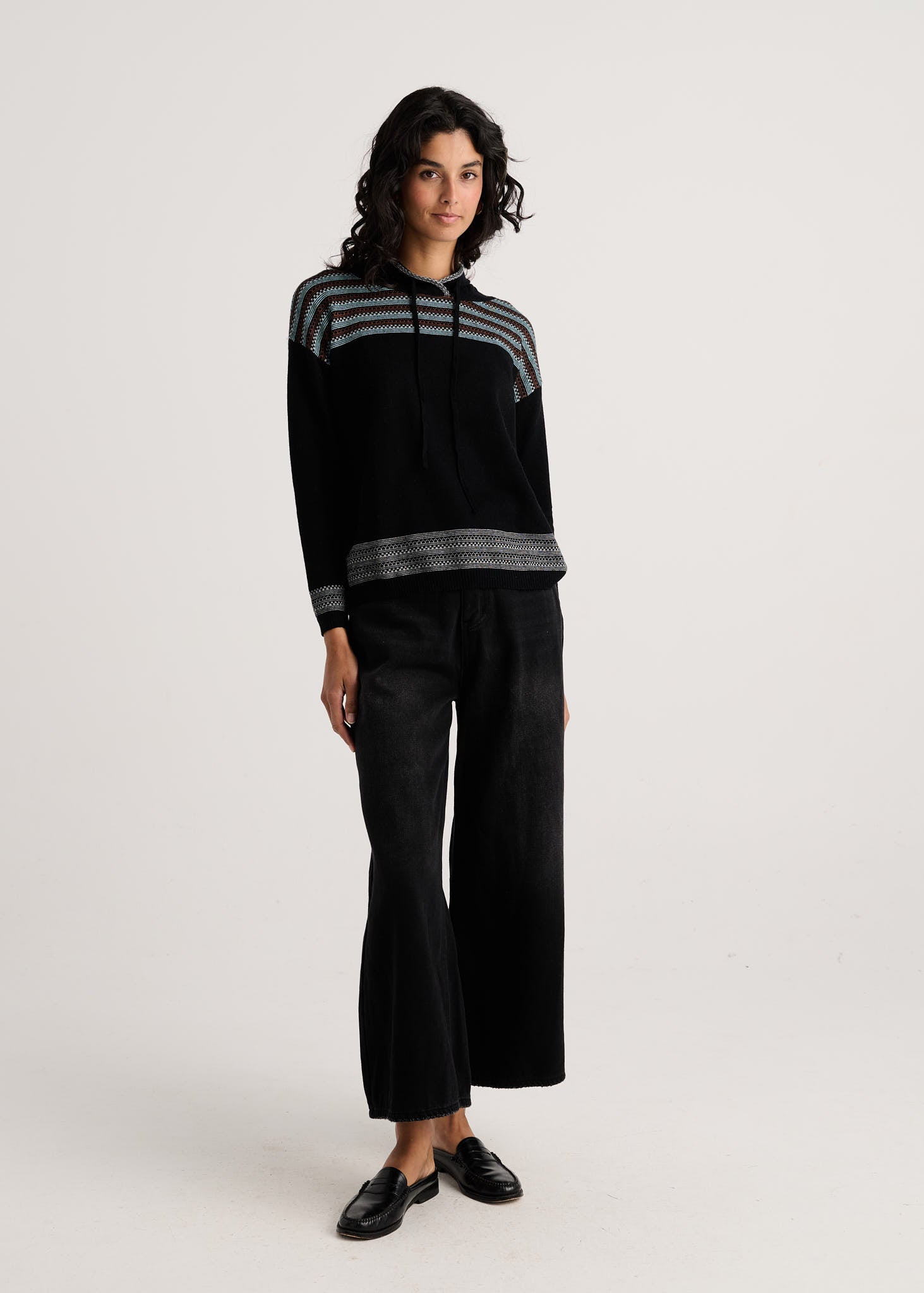 Zaket & Plover Fairisle Hoodie