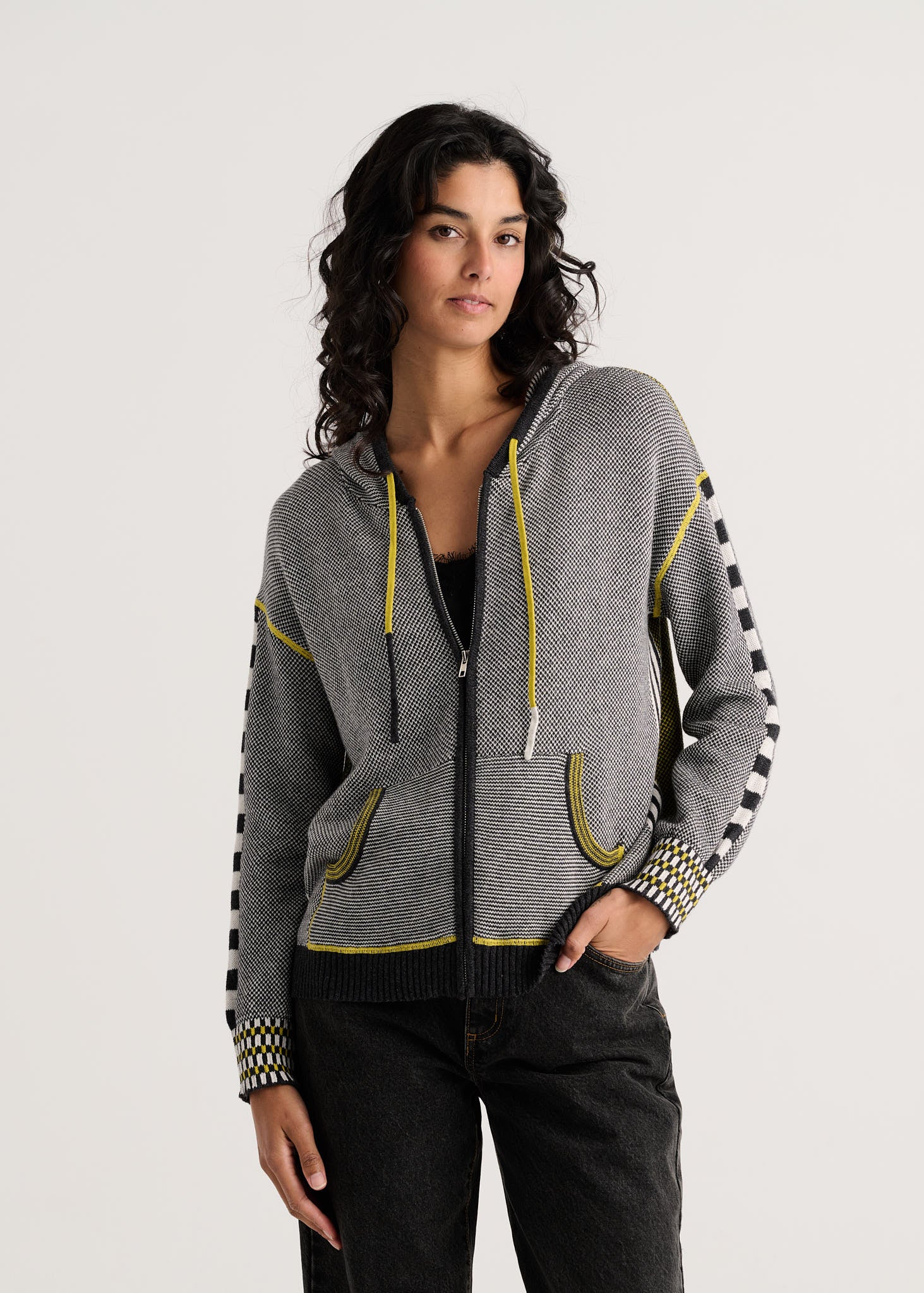 Zaket & Plover Birdseye Hoodie