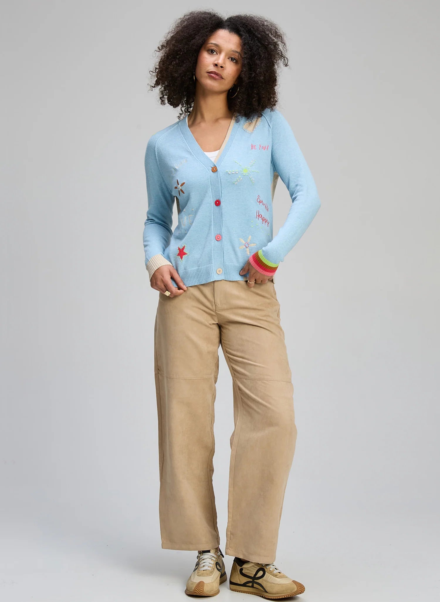 Zaket & Plover Good Vibes Cardigan