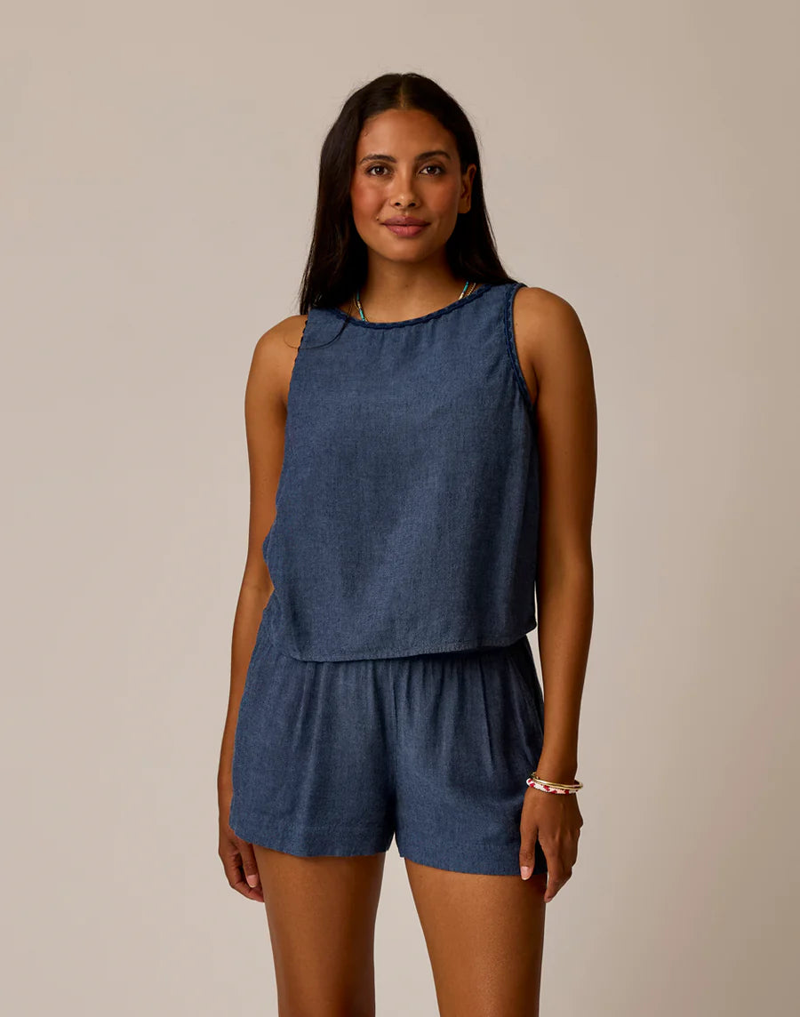 Carve Designs Lou Linen Tank