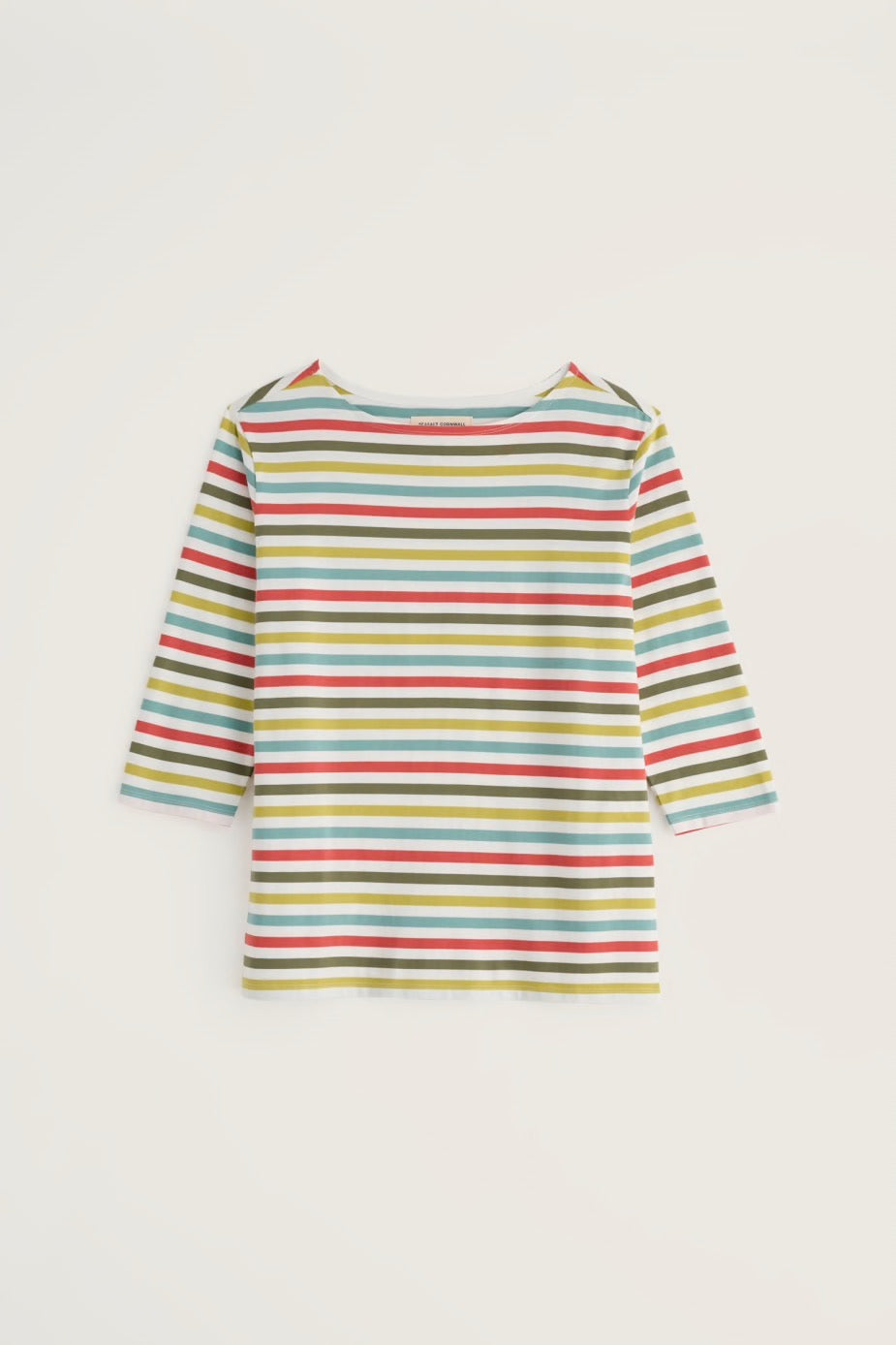 Seasalt Cotton 3/4 Sleeve Sailor Shirt