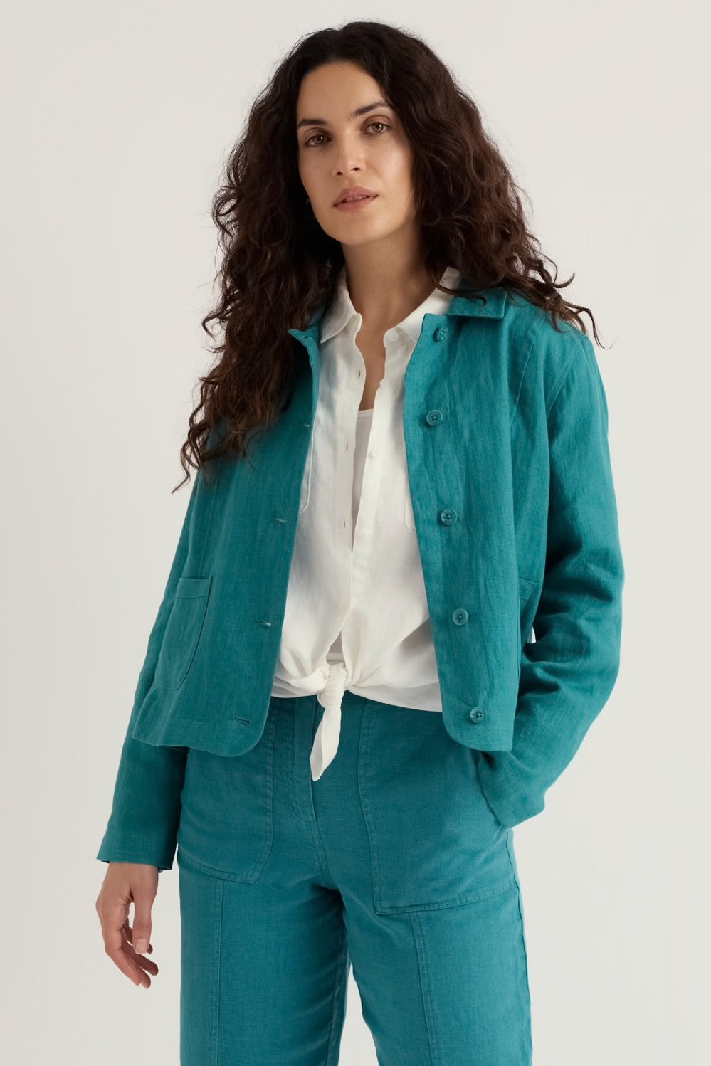 Seasalt Arame Linen Worker Jacket