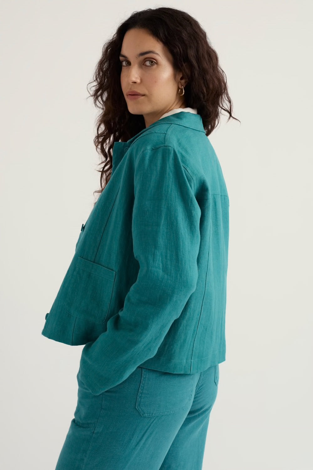 Seasalt Arame Linen Worker Jacket