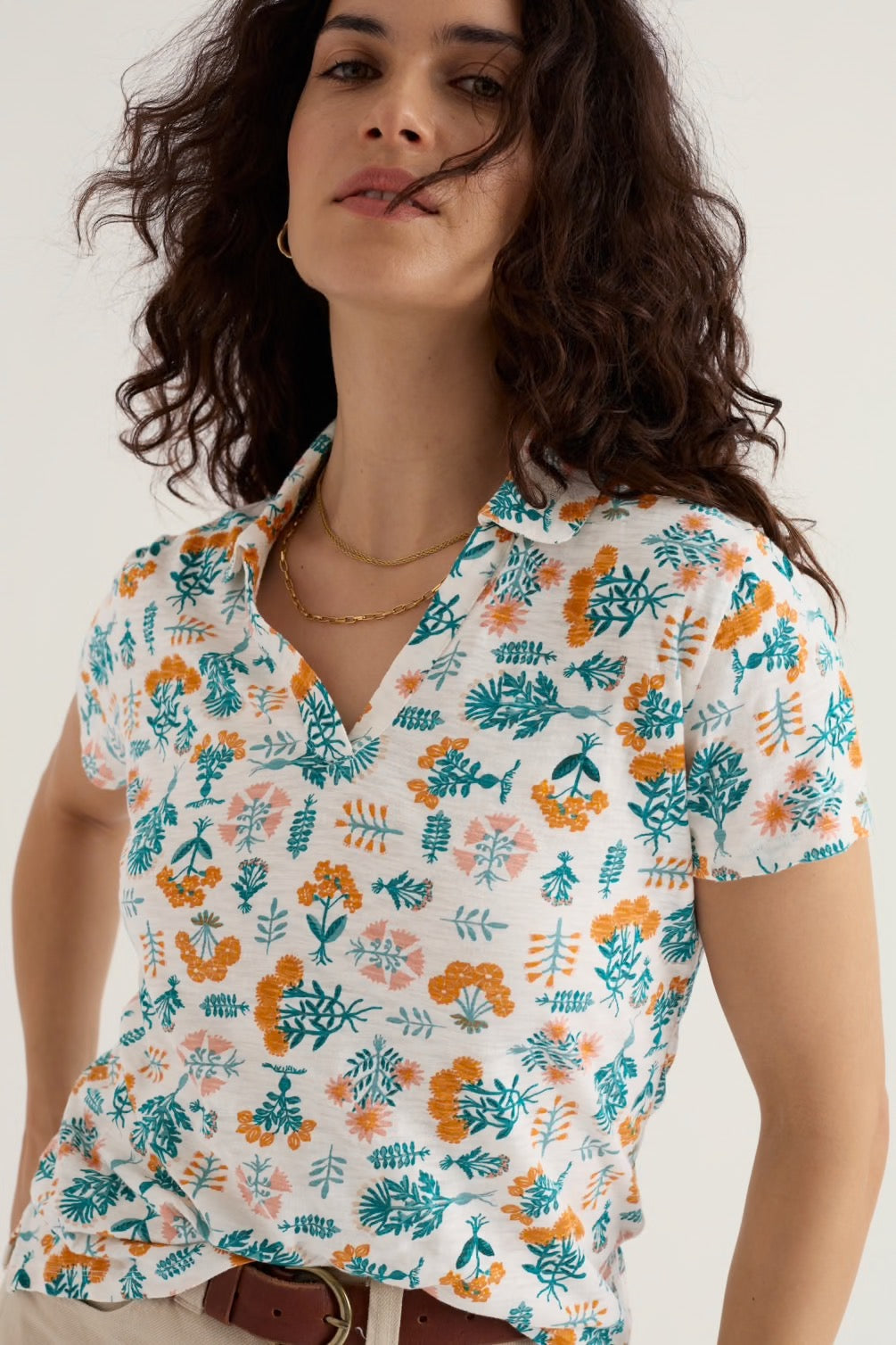Seasalt Wavecrest Short Sleeve Top