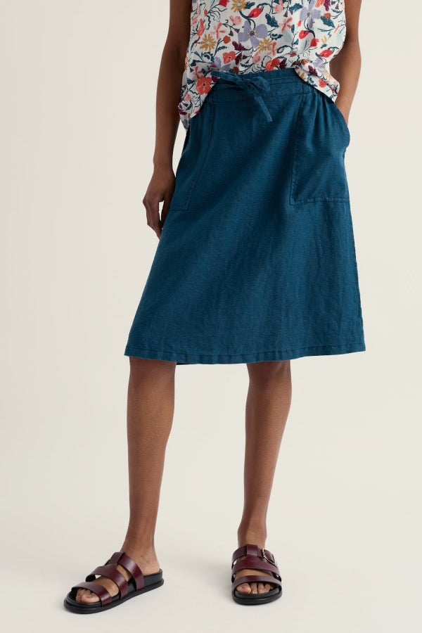 Seasalt Pepper Moth Linen Skirt
