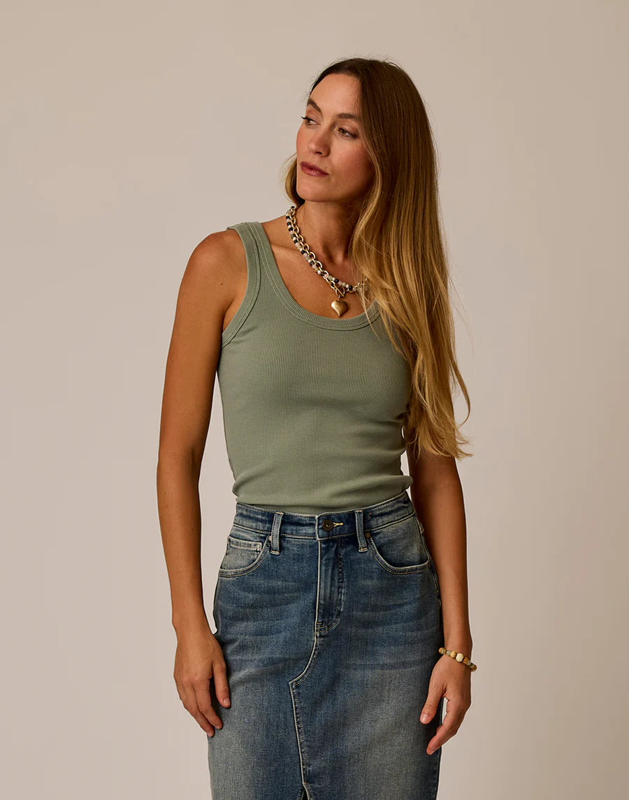 Carve Designs Ever Rib Tank
