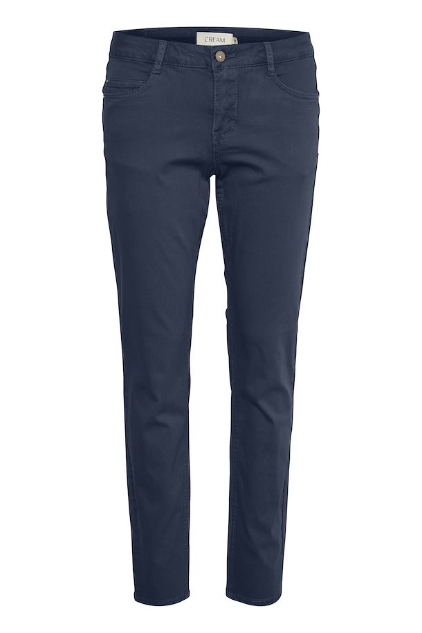 Cream Ann Twill Pant- Coco Fit