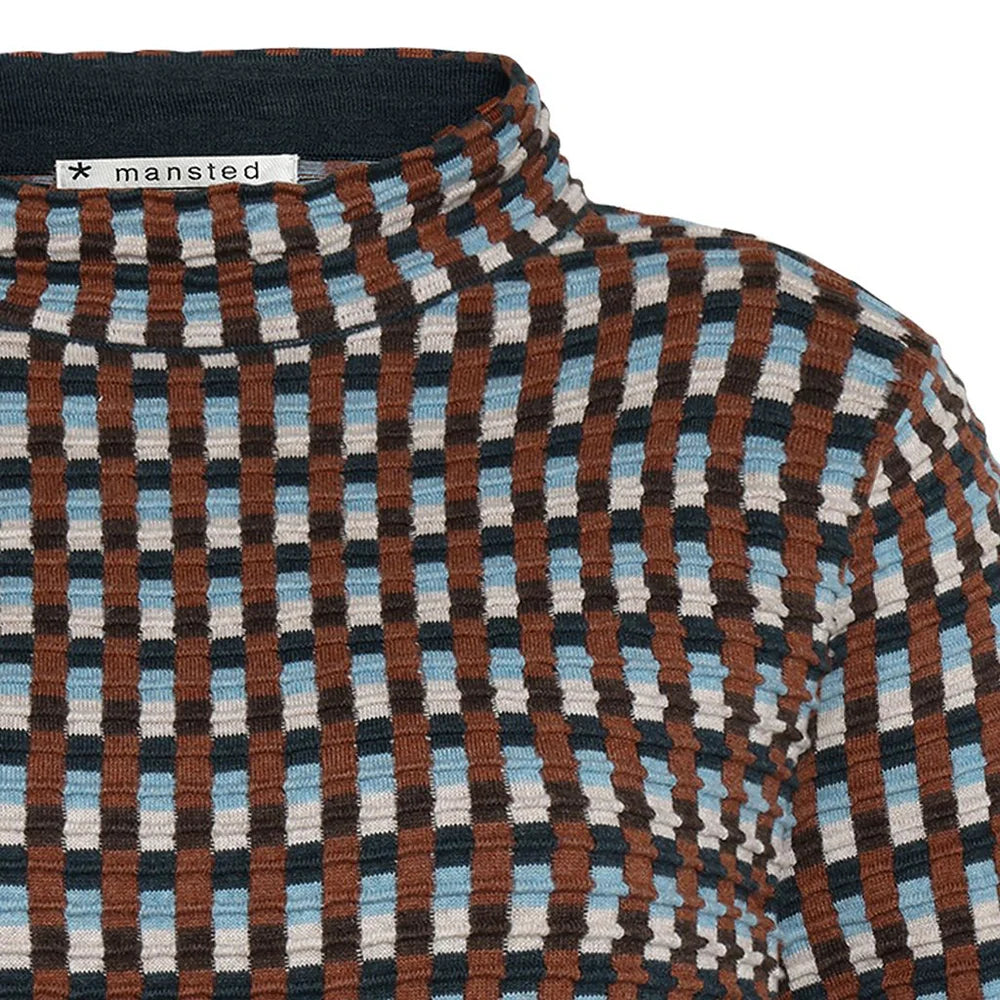 Mansted Eden Cotton Mockneck Sweater