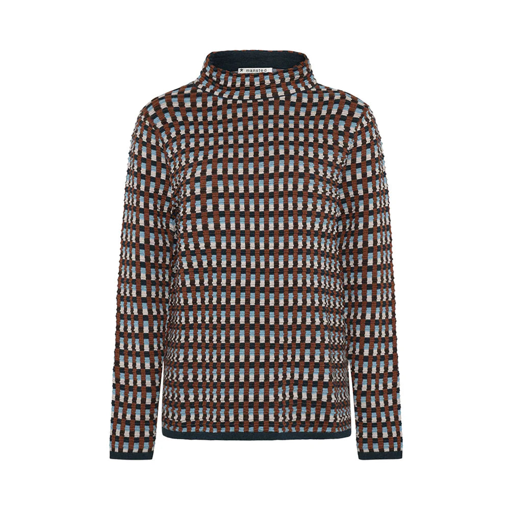 Mansted Eden Cotton Mockneck Sweater
