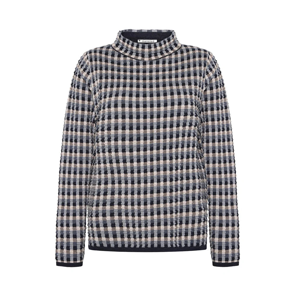 Mansted Eden Cotton Mockneck Sweater