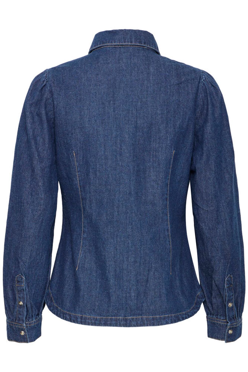 B.Young Luva Puff Denim Shirt