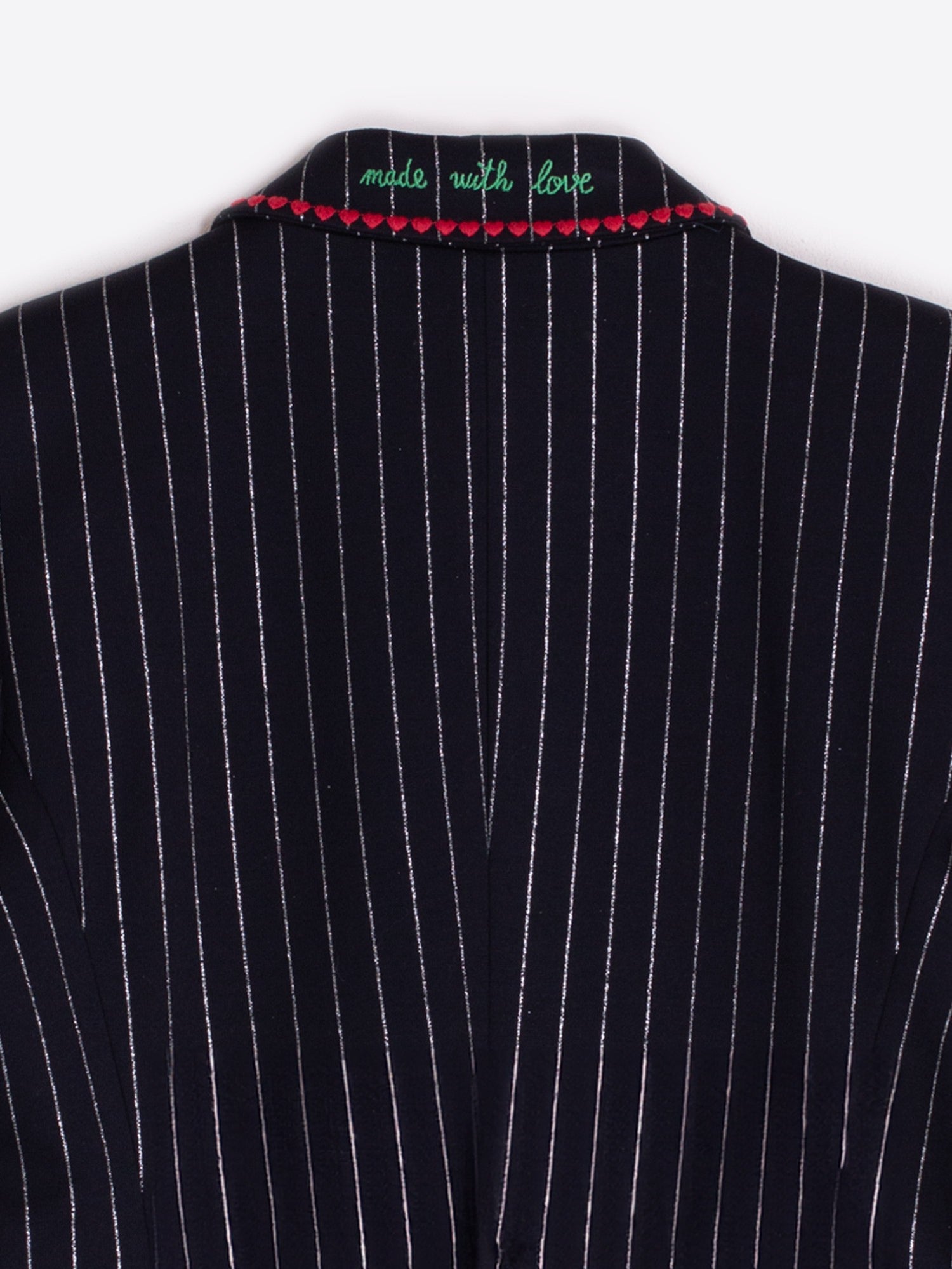 Vilagallo Harlow Pinstripe Blazer