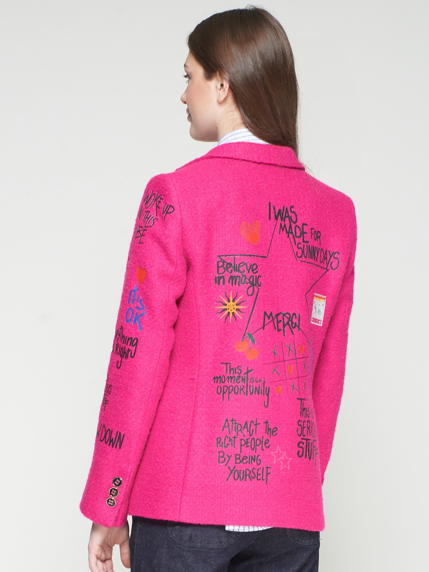 Vilagallo Helen Graffiti Blazer