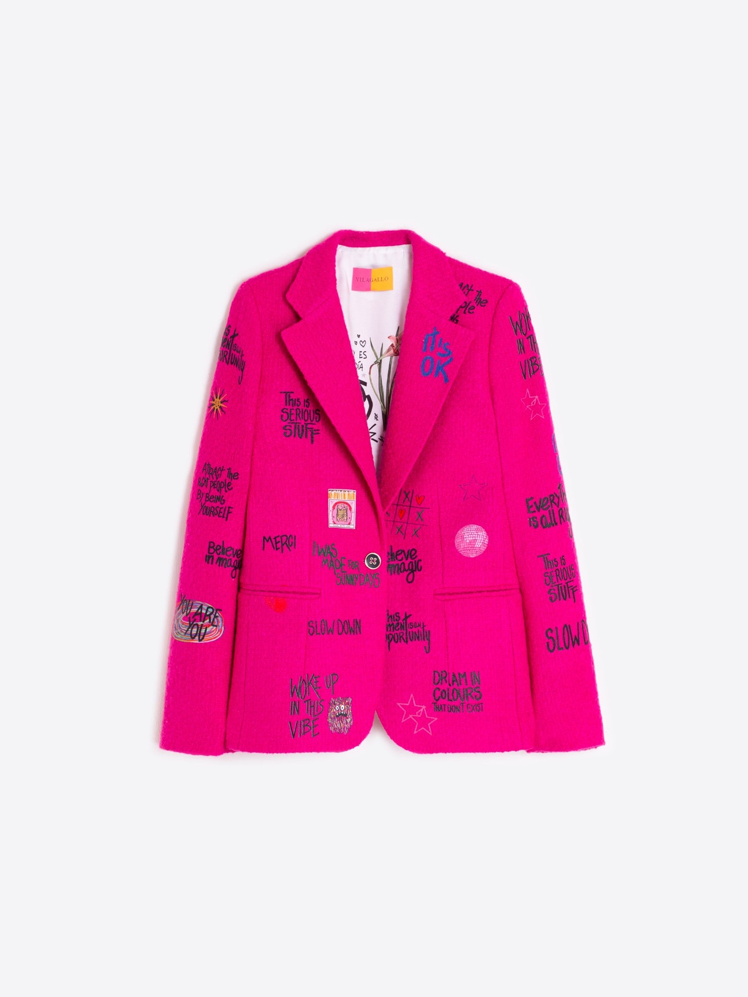 Vilagallo Helen Graffiti Blazer