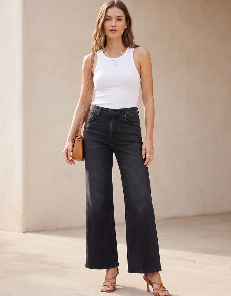 Kut From The Kloth Meg High Rise Wide Leg Jeans (Definitely Wash)