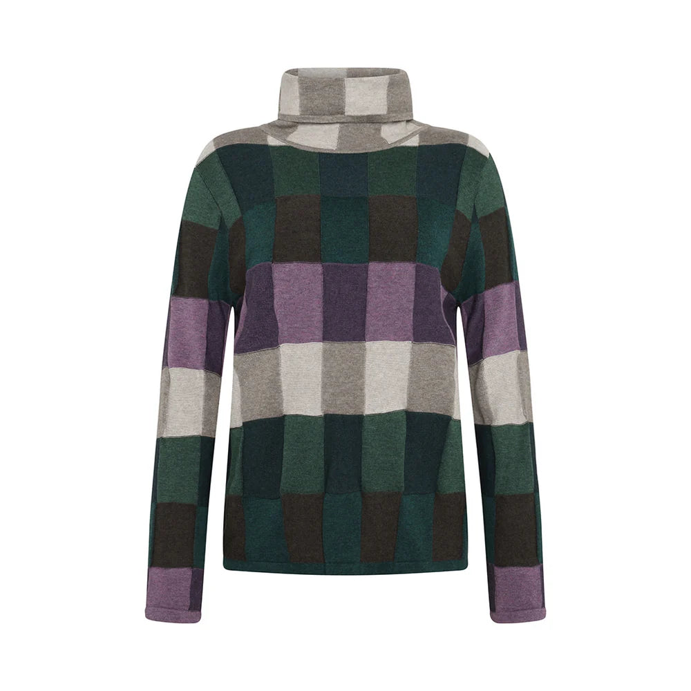 Mansted Lindi Cotton Squares Turtleneck