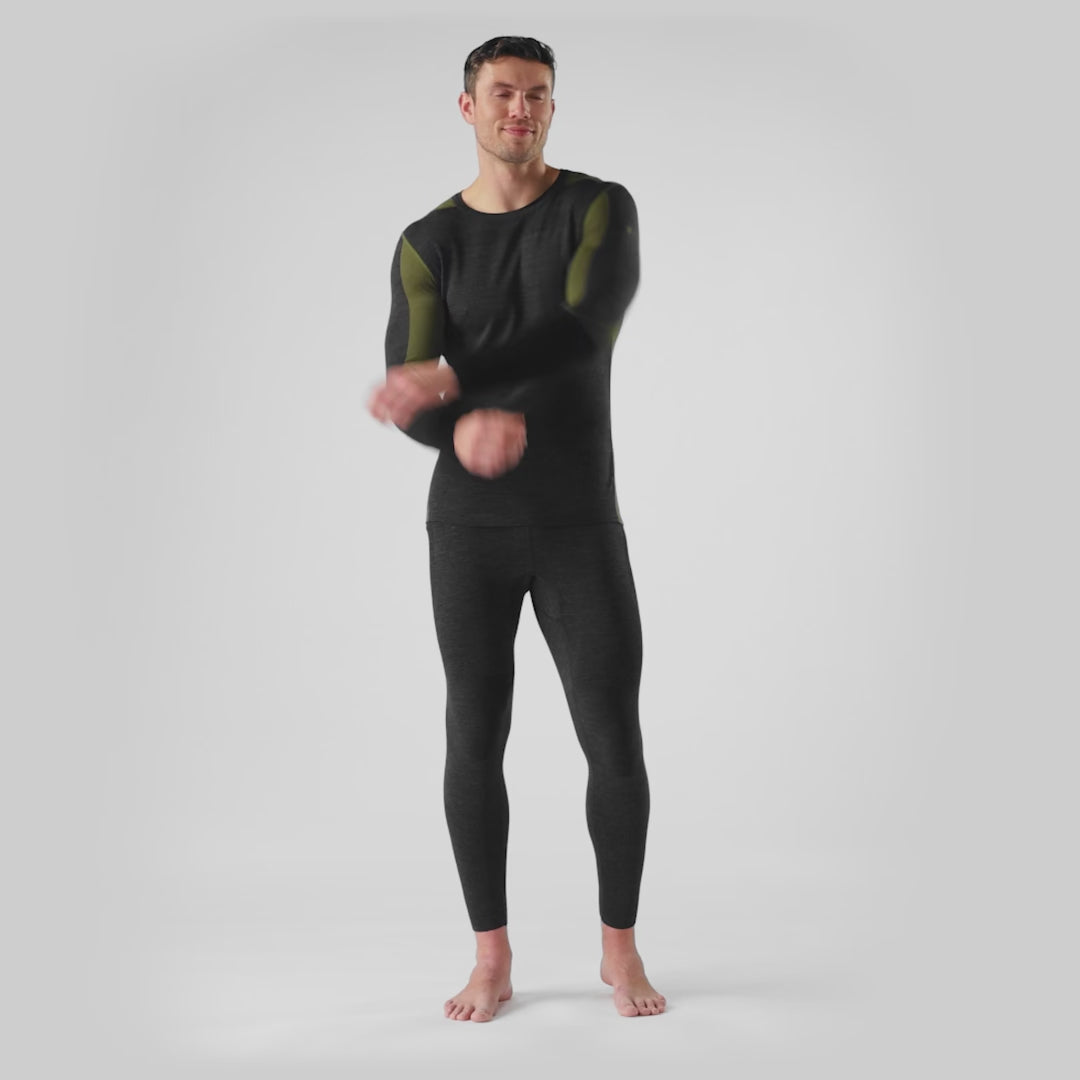 Smartwool Men's Intraknit Thermal Merino Base Layer Colourblock Crew