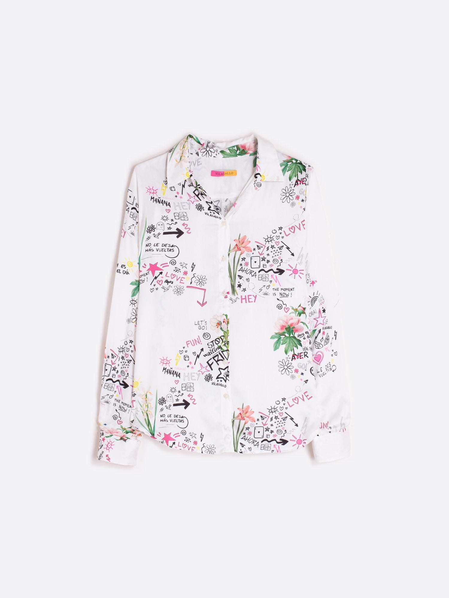 Vilagallo Gabby Floral Blouse