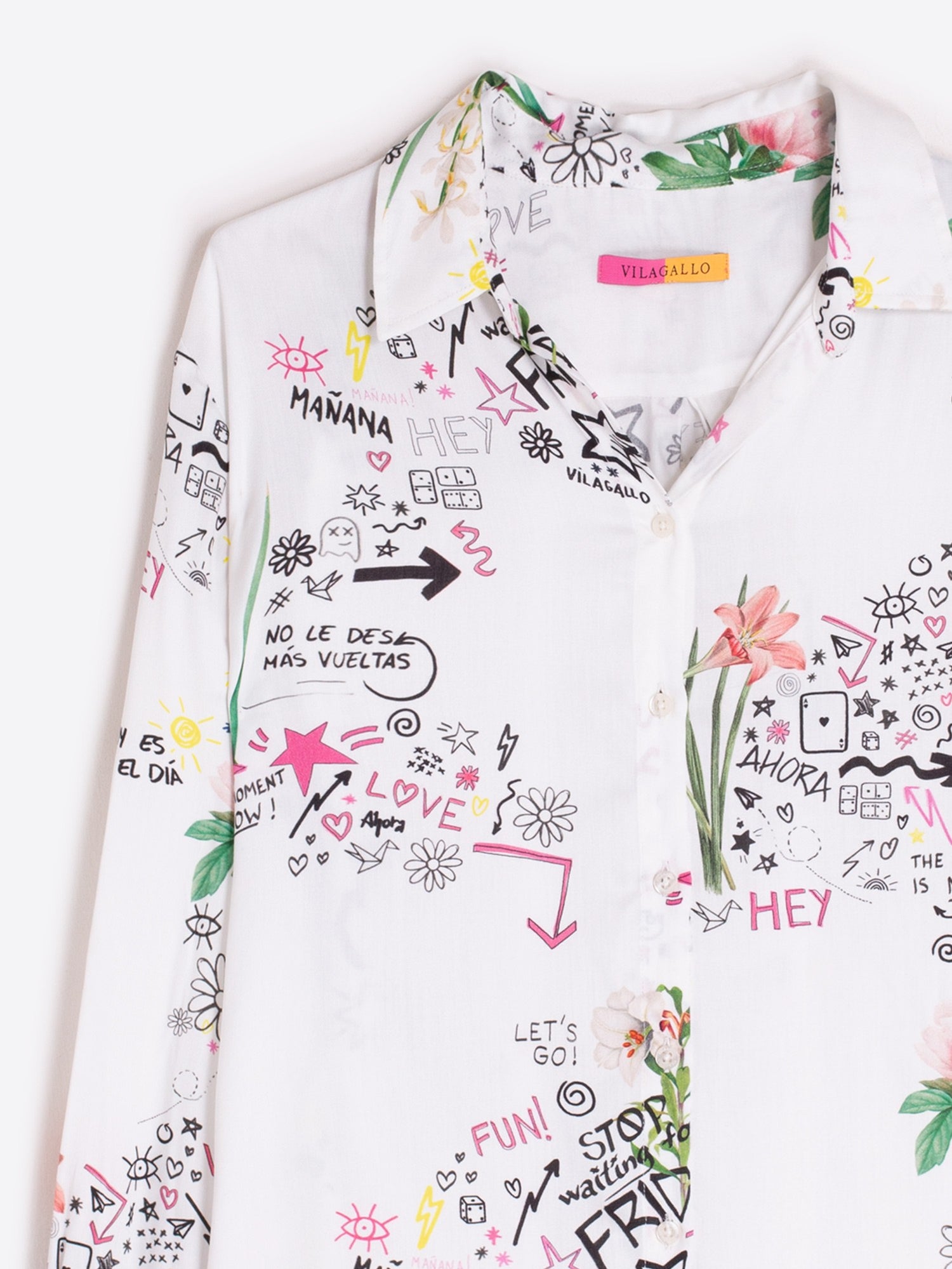 Vilagallo Gabby Floral Blouse