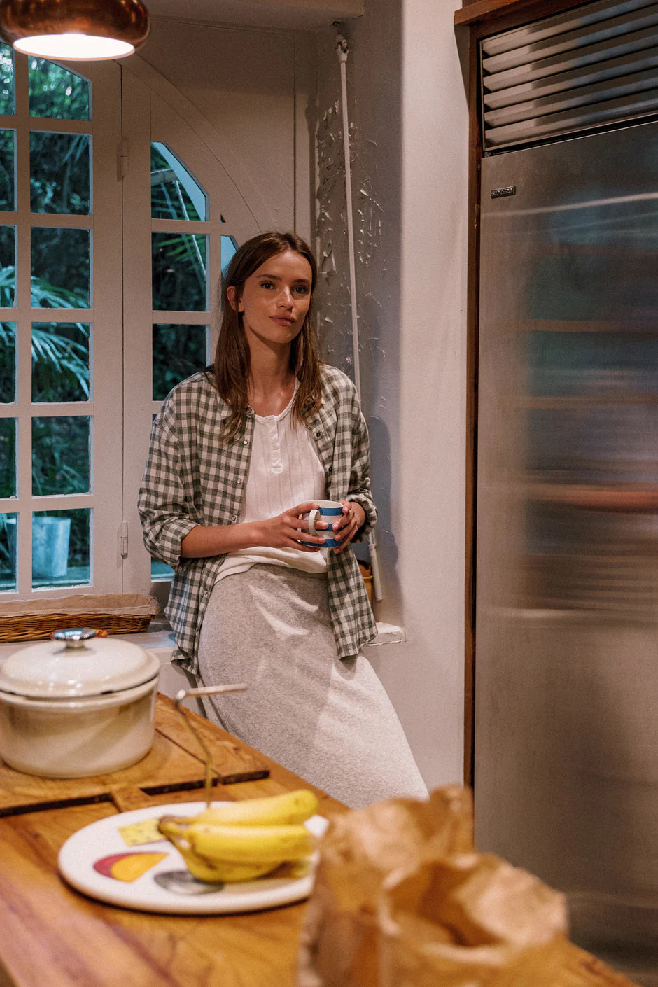 Indi & Cold Vichy Checkered Shirt