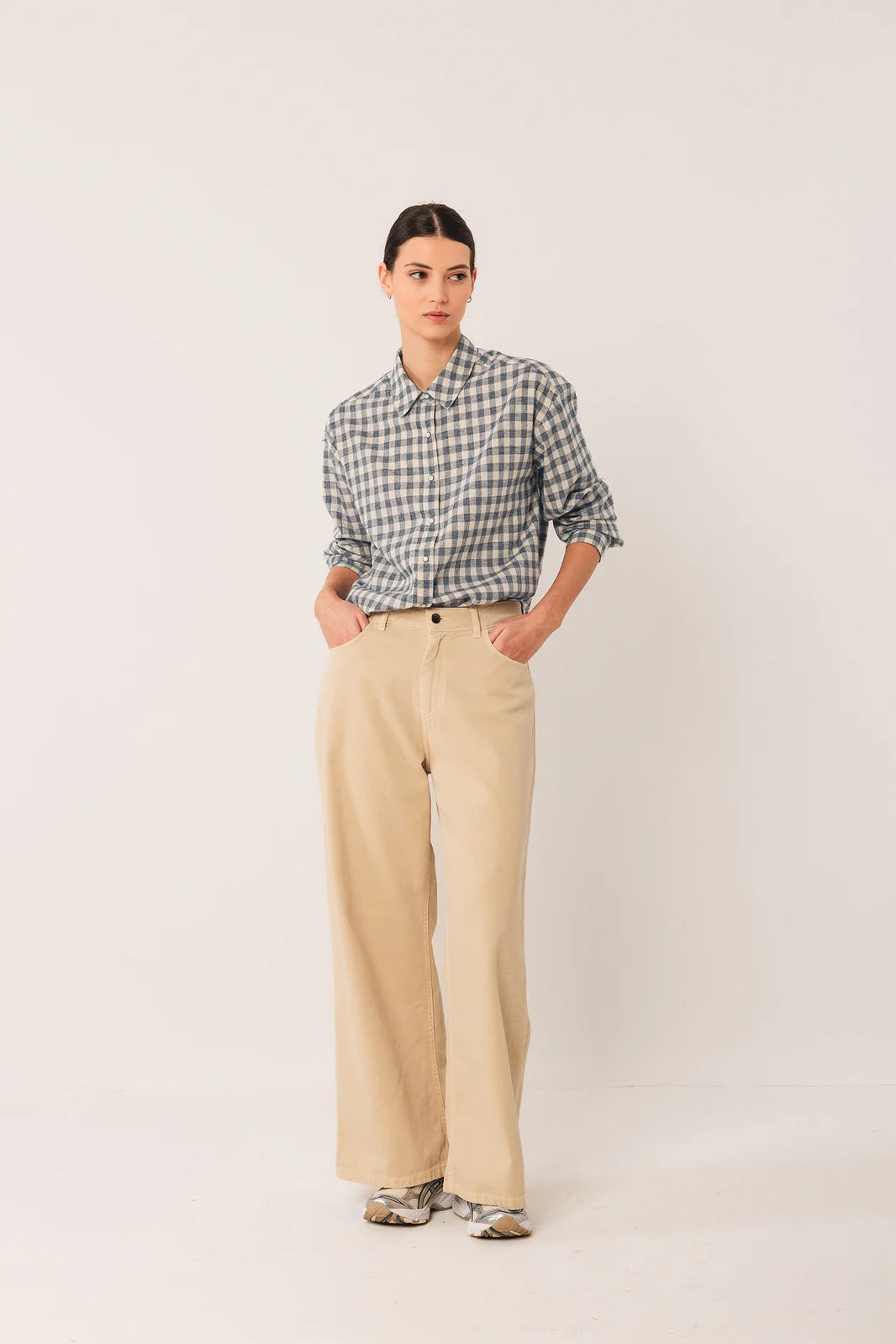 Indi & Cold Vichy Checkered Shirt