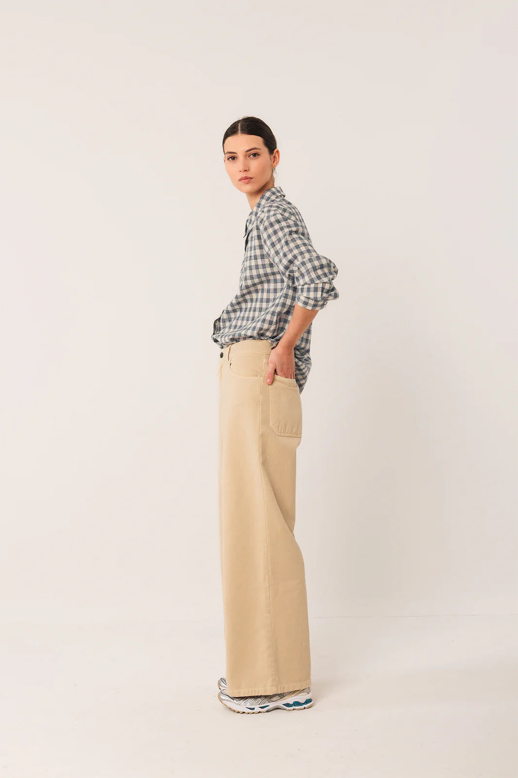 Indi & Cold Vichy Checkered Shirt