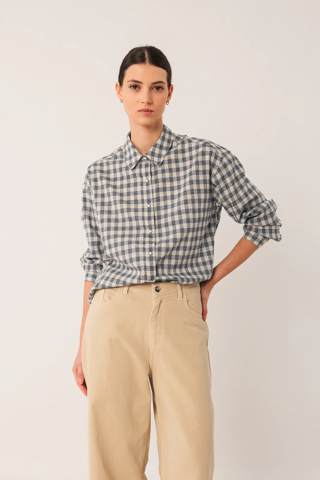 Indi & Cold Vichy Checkered Shirt