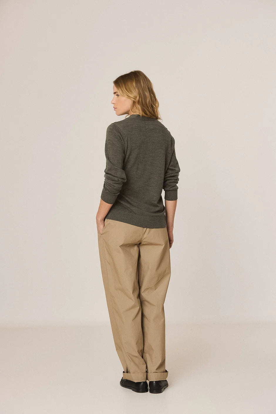 Indi & Cold Multiposition Merino Cardigan