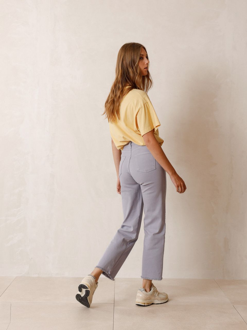 Indi & Cold Harry Wide Leg Twill Pant