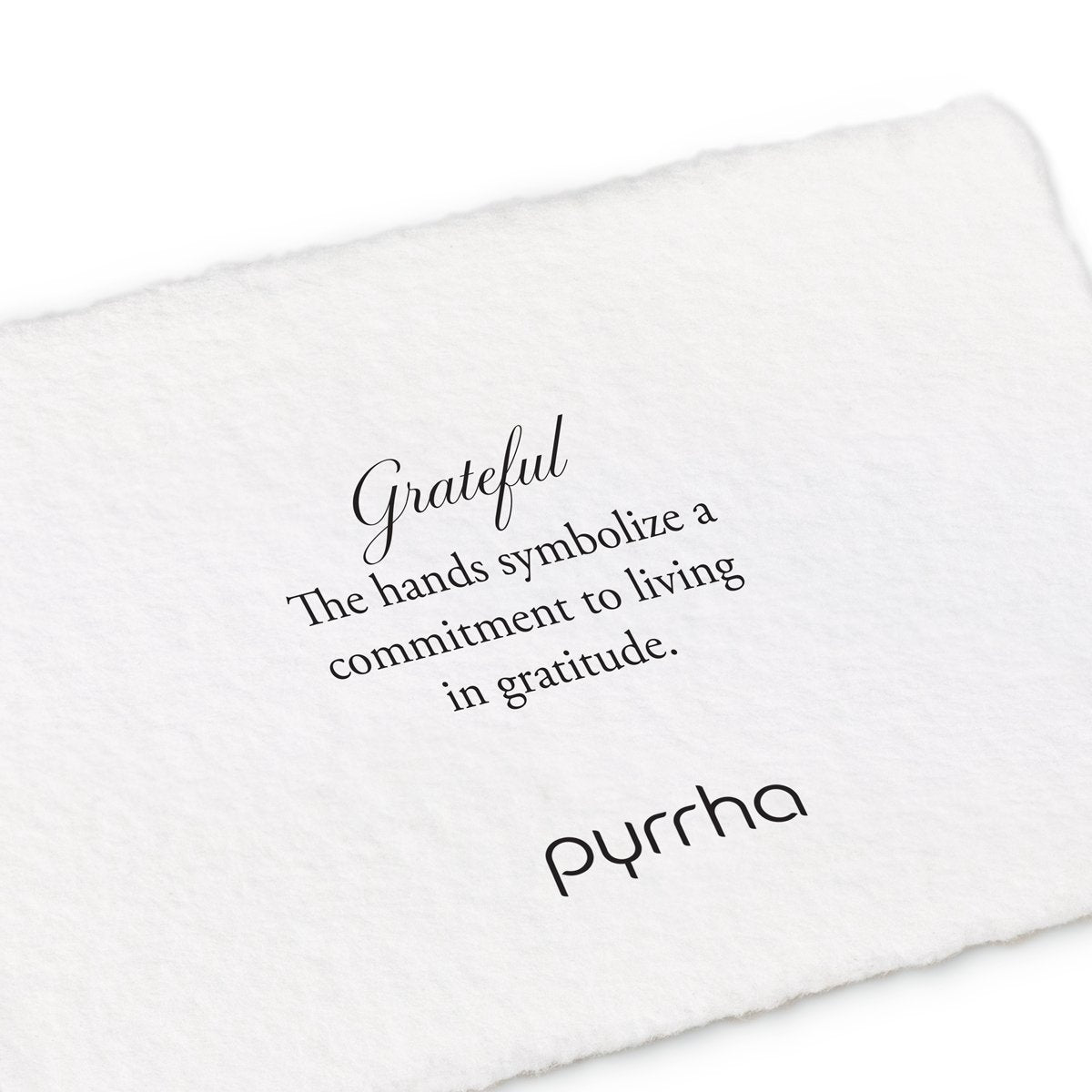 Pyrrha Grateful Appreciation Talisman 16