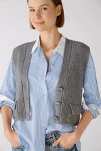 Load image into Gallery viewer, Oui 3 Button Wool Vest