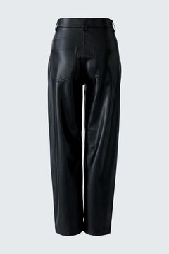 Oui Leather Look Pants