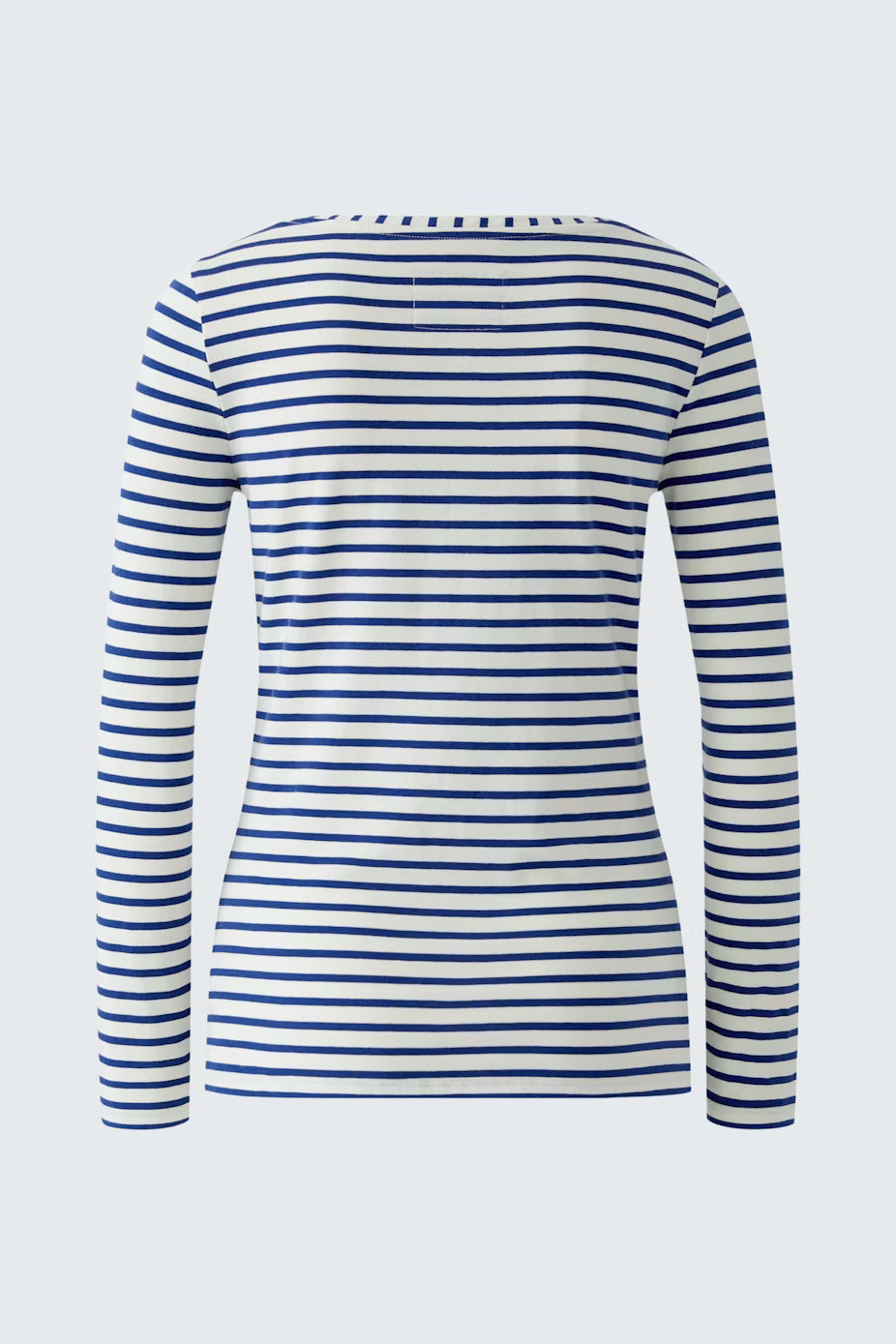 Oui Sumiko Long Sleeve Striped T-Shirt