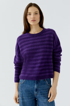 Oui Striped Sweater