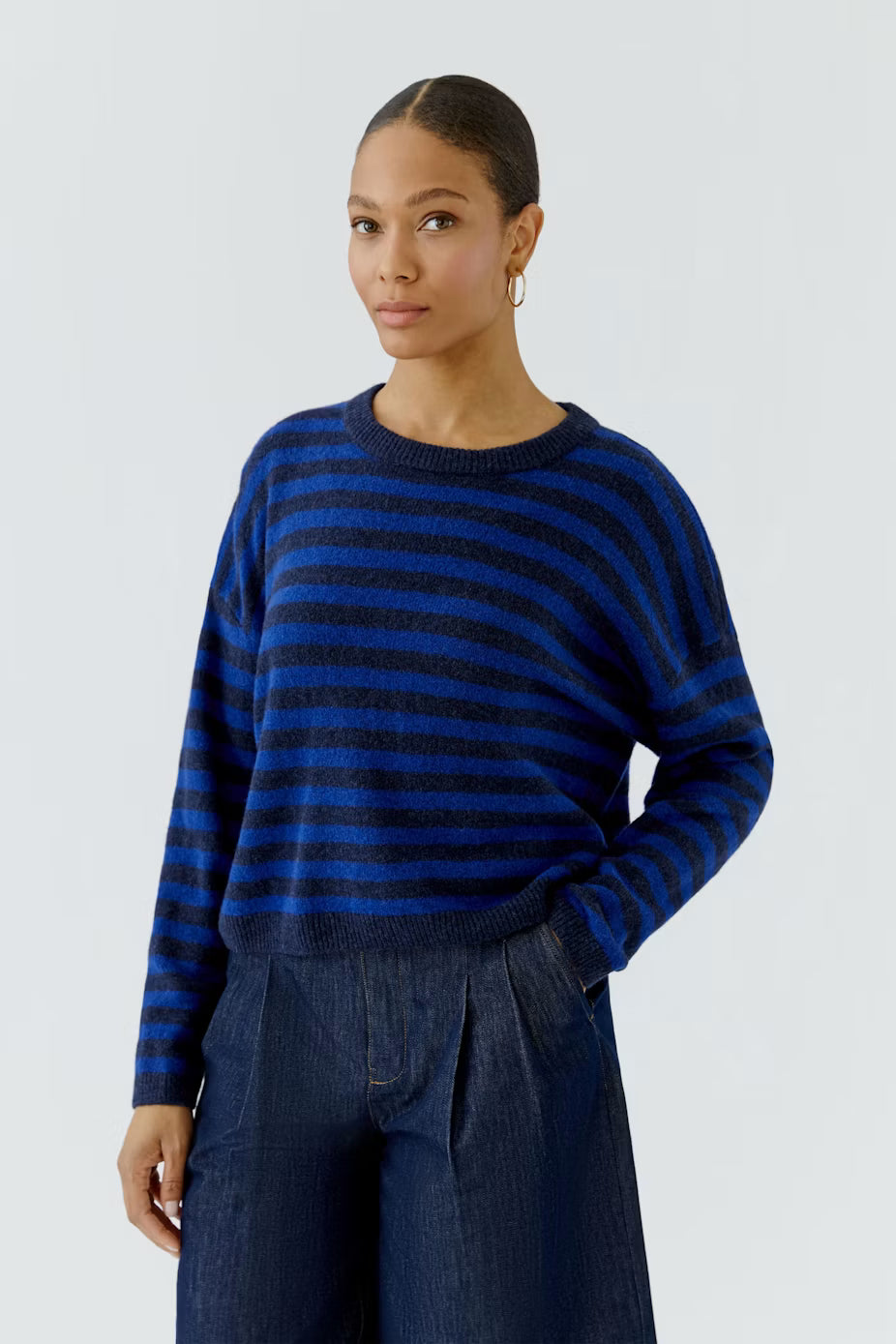 Oui Striped Sweater