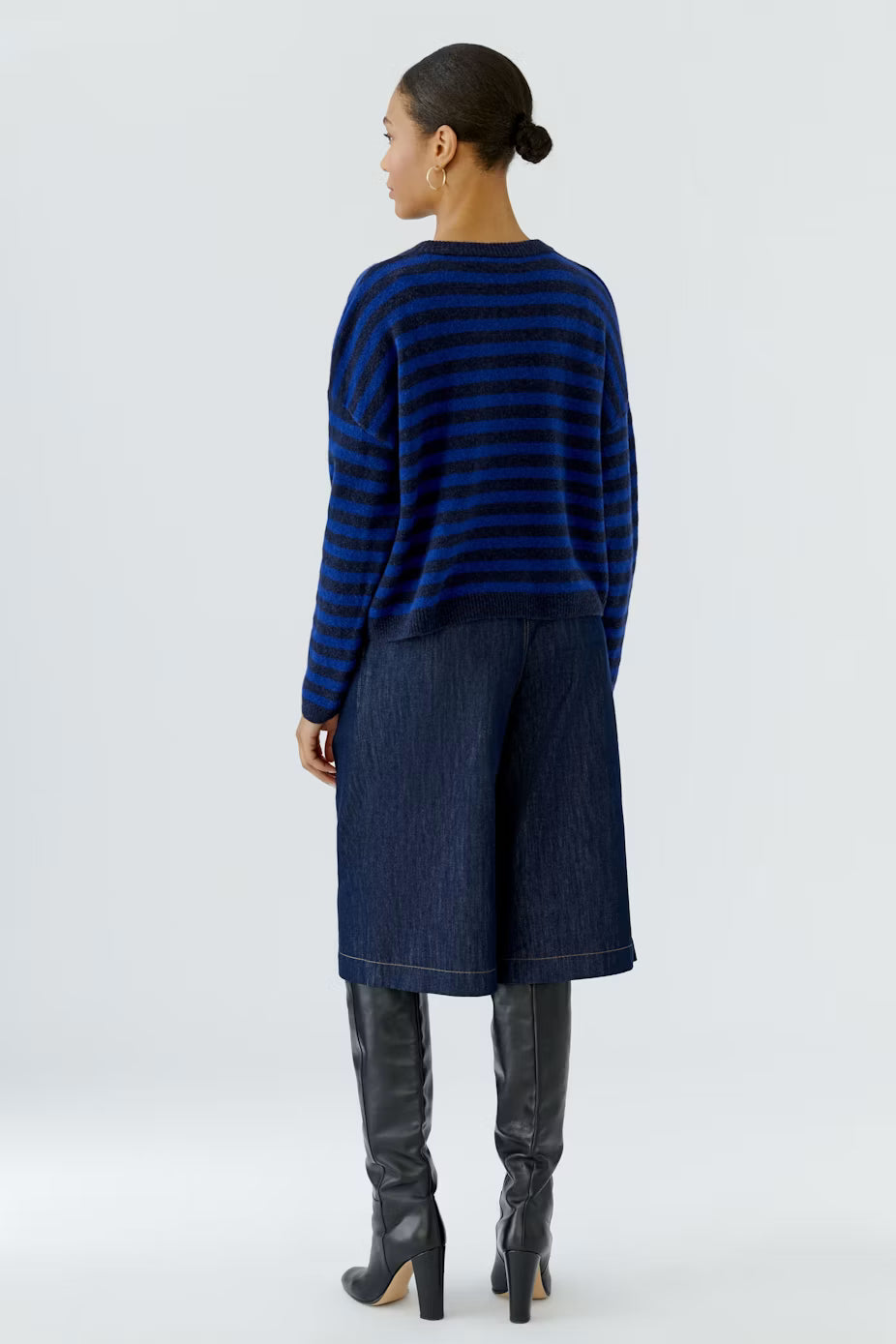Oui Striped Sweater
