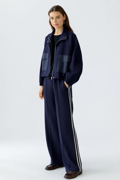 Oui Pull On Pant With Side Stripe