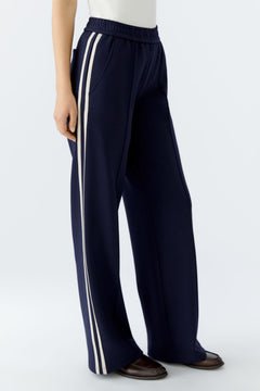 Oui Pull On Pant With Side Stripe