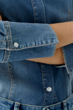 Oui Western Denim Shirt