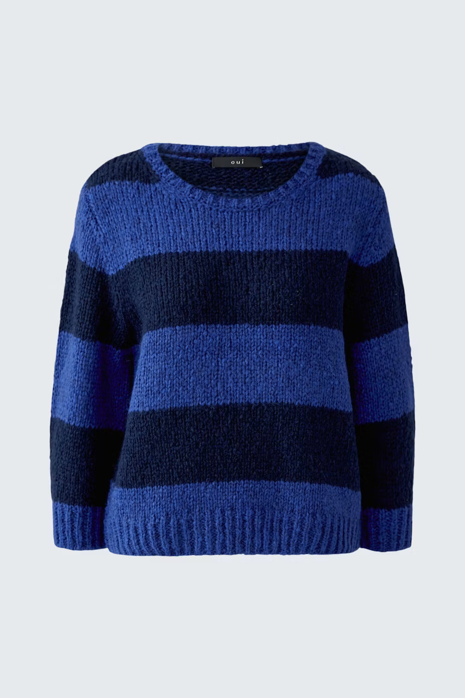Oui Esmy Wide Striped Pullover