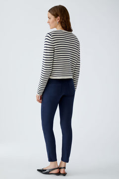 Oui Marea Striped Cardigan