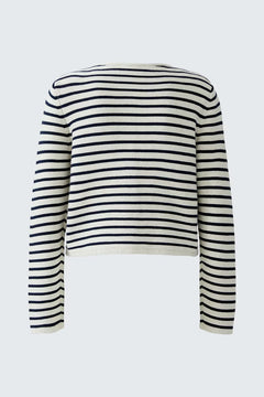 Oui Marea Striped Cardigan