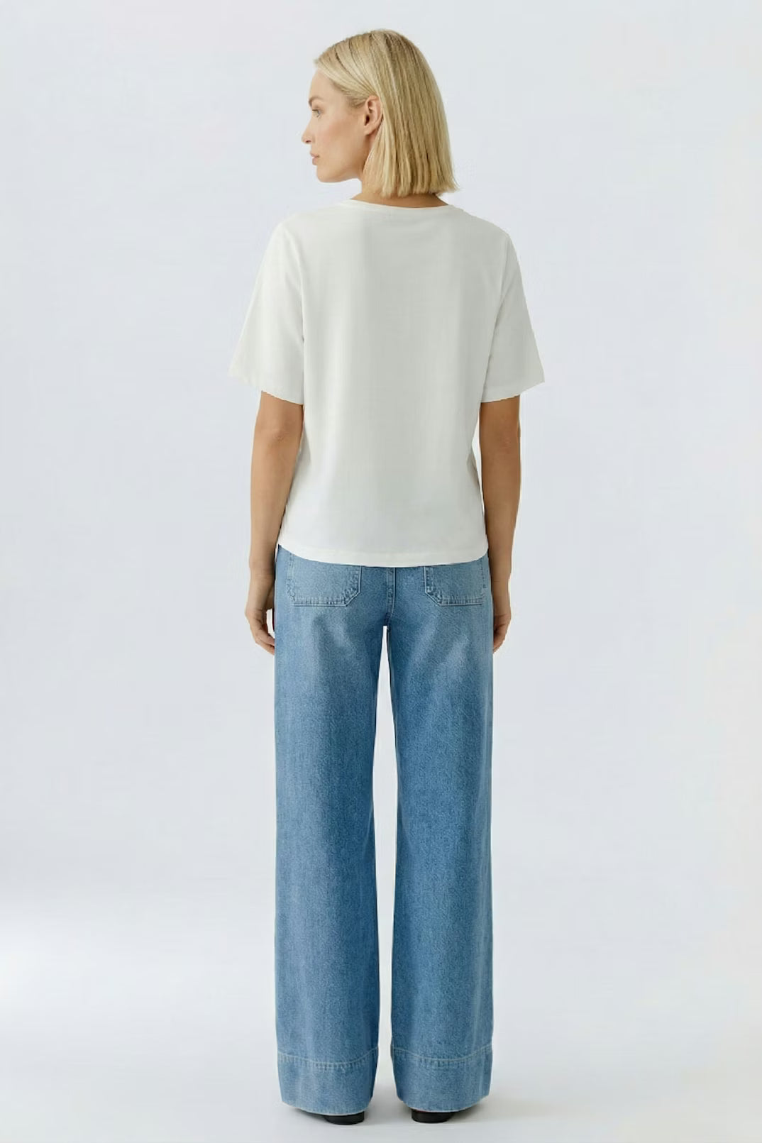 Oui Print Front T-Shirt
