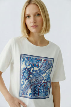 Oui Print Front T-Shirt