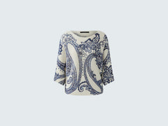 Oui Paisley Pullover