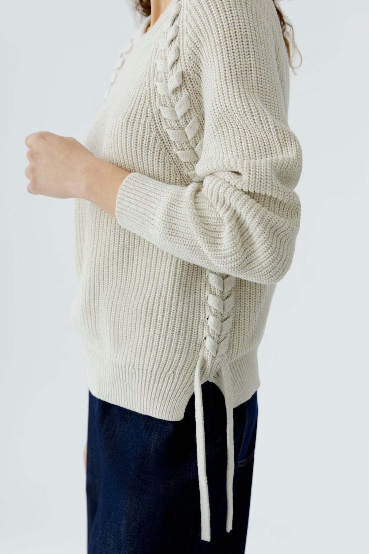 Oui Laced Sweater