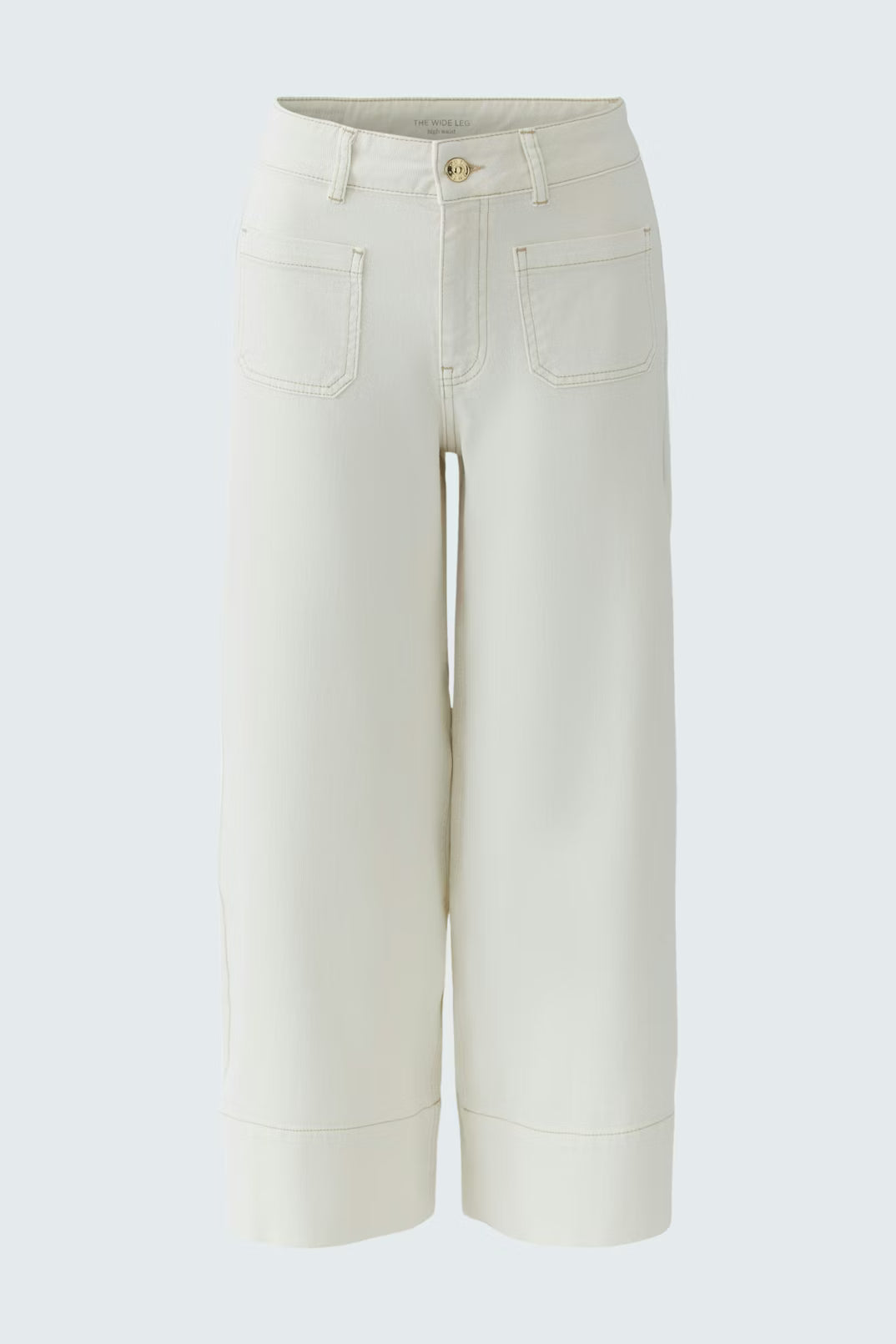 Oui Wide Leg Pocket Jeans
