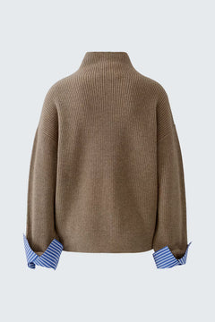 Oui Pullover With Fooler Cuff