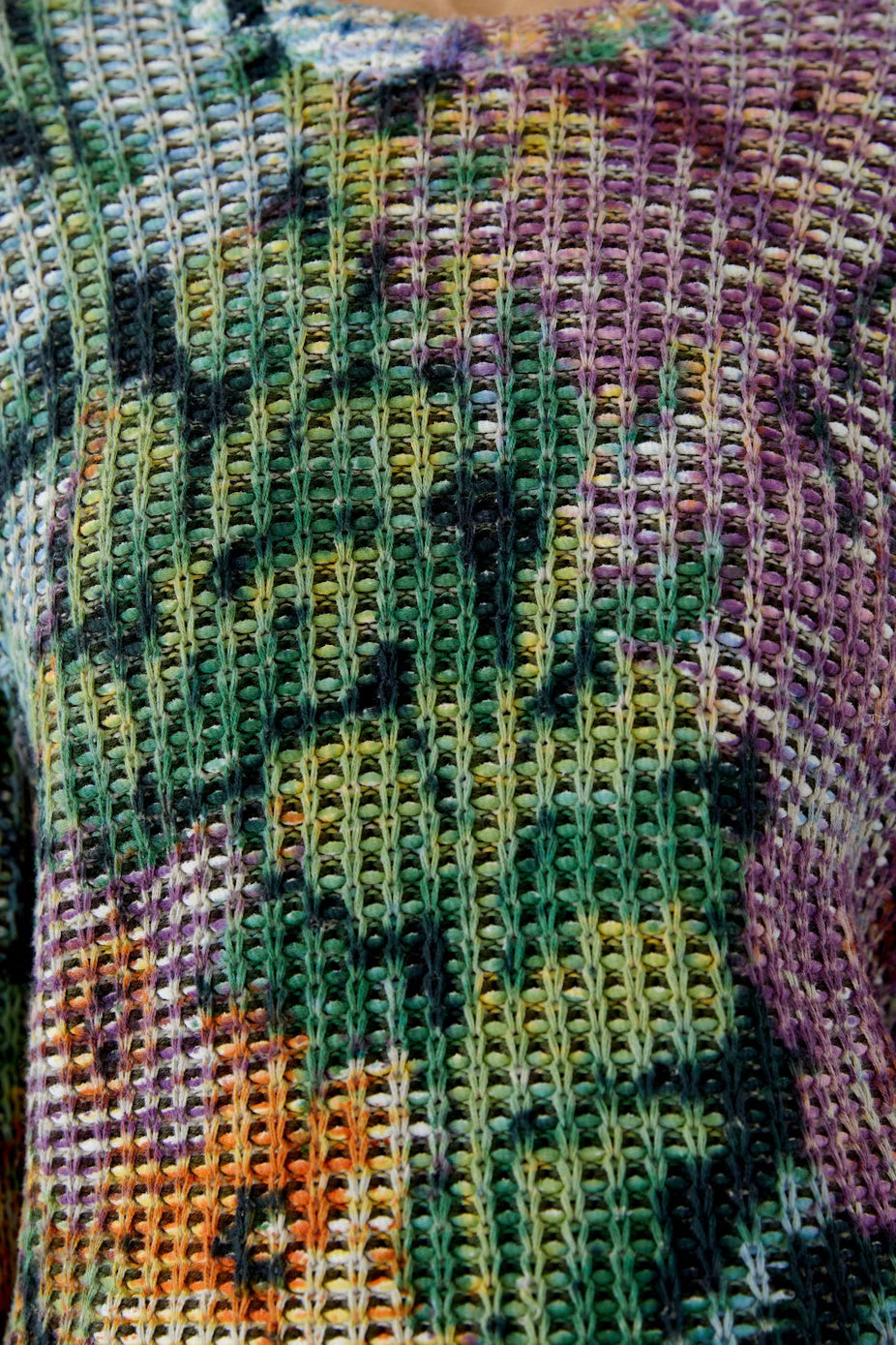 Oui Pixelated Pullover