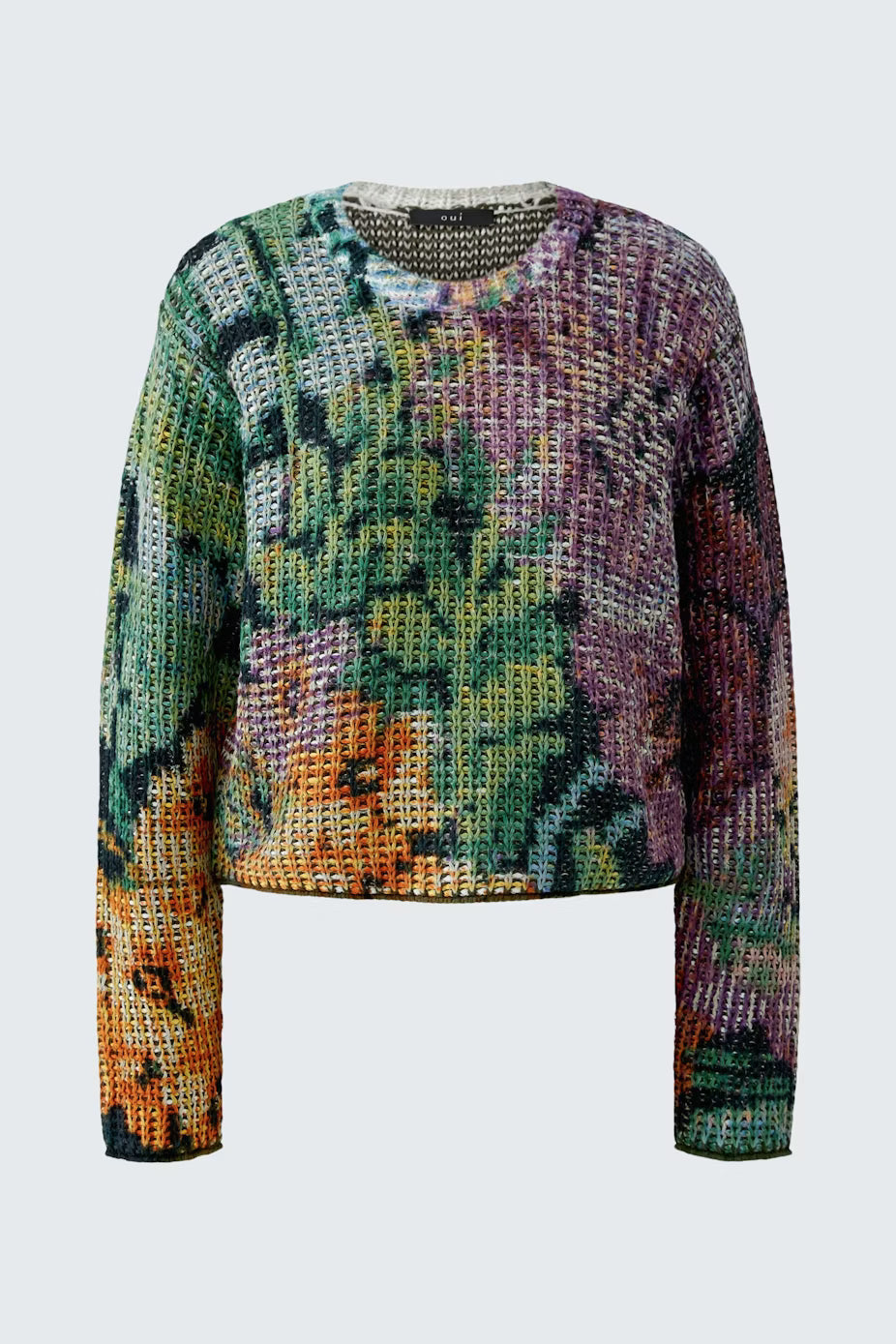 Oui Pixelated Pullover